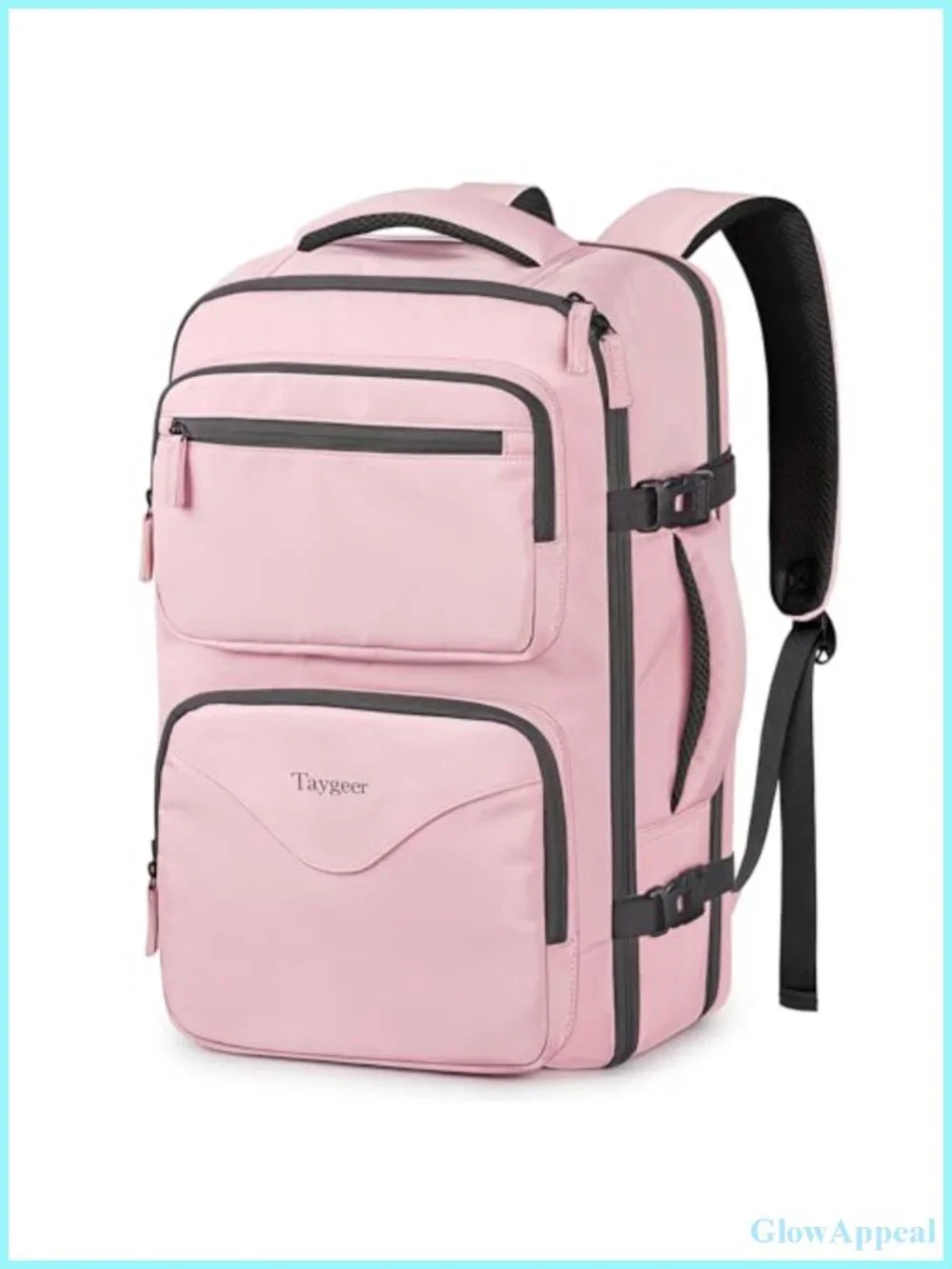 18x14x8 Personal Item Travel Backpack with Laptop Compartment, TSA Approved